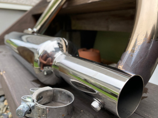 HOTRUN W800用 オールステンレス フルエキゾーストマフラー