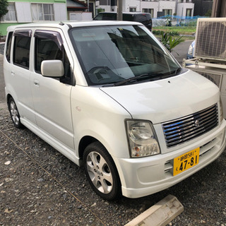 ワゴンRターボ　車検１年以上　社外マフラー