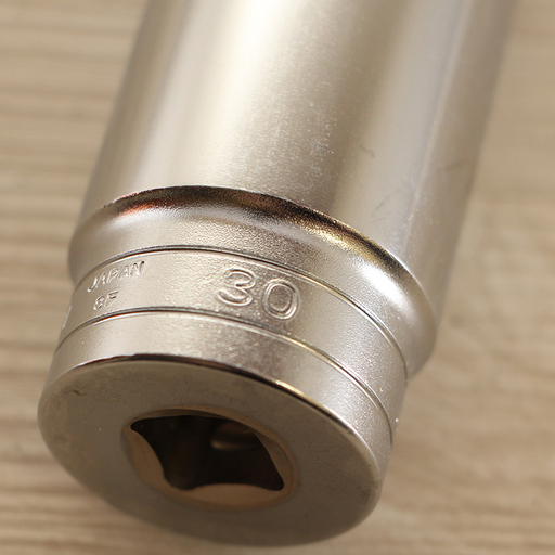 未使用 KTC ディープソケット 30mm 27mm 24mm 差込角 12.7mm（HD732wY)