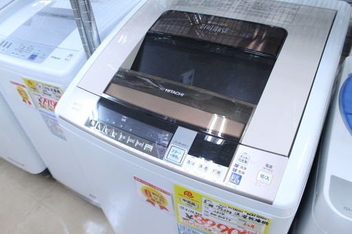 【6ヶ月保証付】参考定価 ¥136,840 2014年製 HITACHI 日立 洗濯乾燥機 ビートウォッシュ 洗濯10.0kg 乾燥5