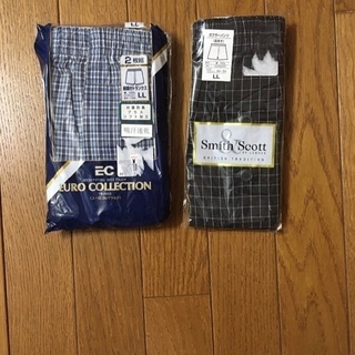 【新品】男性用下着　トランクス　LL 2枚