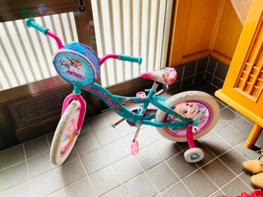 16インチ　補助輪あり　新品同様