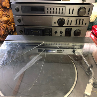 (お取引中)SONY(ST-20FB)レコードプレーヤー付きの画像