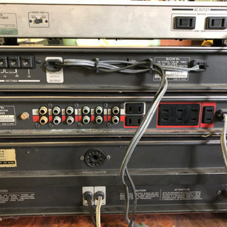 (お取引中)SONY(ST-20FB)レコードプレーヤー付きの画像