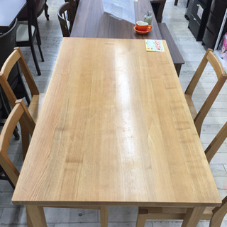 7/21東区和白 無印良品 ダイニング5点セット 王道ブランド無印良品