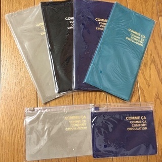 【新品】comme sa パスポートケース×4 小物ケース×2