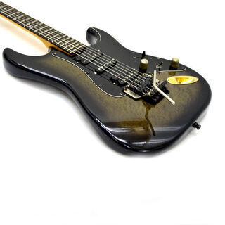 fender japan バーズアイ Eシリアル STR-80R ブラックサンバースト 調整済み テクニカル フロイドローズ ヘヴィ(0220340032)