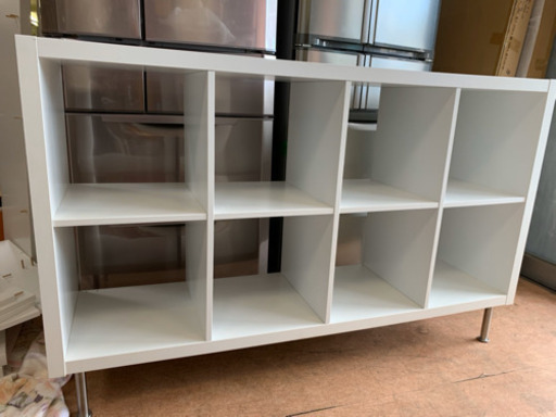 IKEA 飾り棚 オシャレ 真っ白  しげん屋