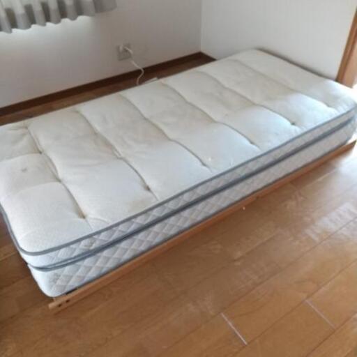 ニトリ　コイルスプリングマットレスフォームポケットウモウ2 　ベッド