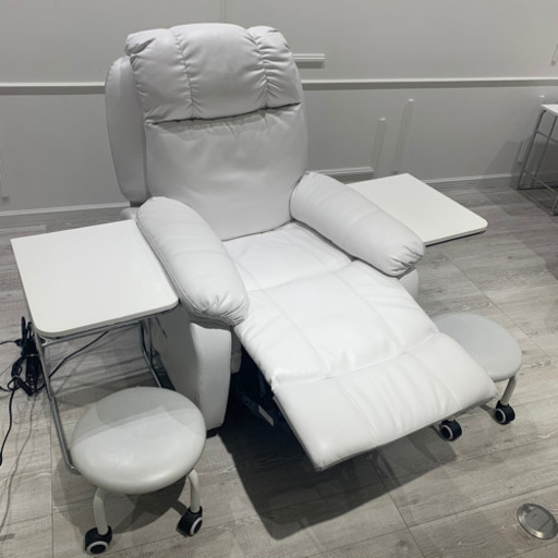 【セットでお得】電動リクライニング＋サイドテーブル＋チェア