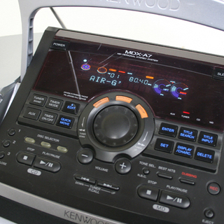 ケンウッド MD/3CD/ラジオ ランページ MDX-A7 動作確認済み リモコン･AMループアンテナ欠品 ☆ PayPay(ペイペイ)決済可能 ☆ 札幌市 清田区 平岡の画像