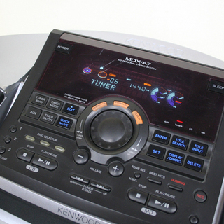 ケンウッド MD/3CD/ラジオ ランページ MDX-A7 動作確認済み リモコン･AMループアンテナ欠品 ☆ PayPay(ペイペイ)決済可能 ☆ 札幌市 清田区 平岡の画像