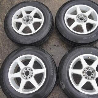 中古　215/70R16　パジェロイオ使用　タイヤはジャンク相当