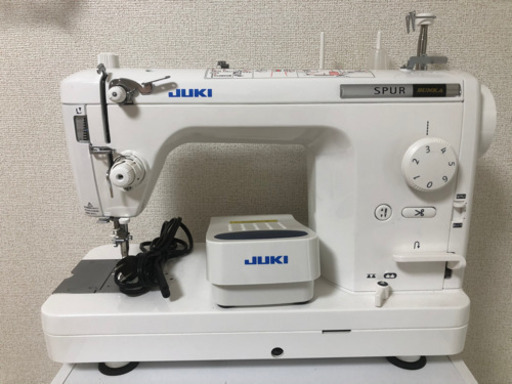 一年も使ってないJUKIミシンです。