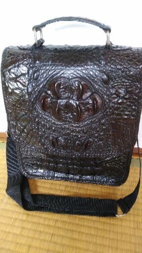 極上「クロコダィル紳士用バック「貴重