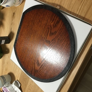 漆器　半月盆（×2）