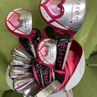 レディースゴルフクラブ セット　ワークスゴルフ　Bisser 可愛く優しい Wroks Golf☆レディース☆ゴルフクラブセット☆大人女子ゴルフセット