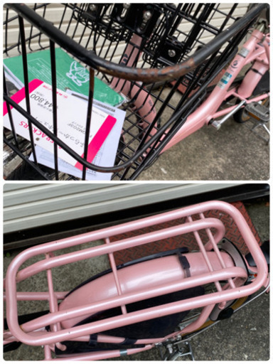 3人乗り対応　ふらっか〜ずキュートミニ　自転車
