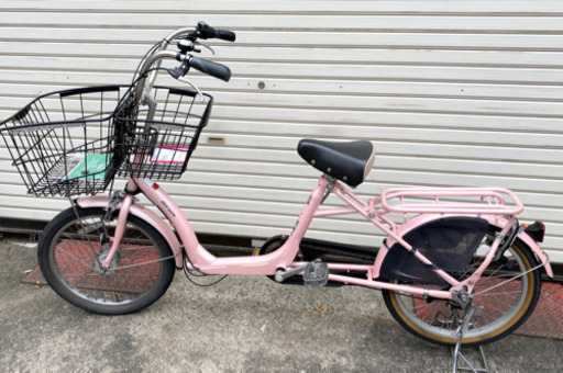 3人乗り対応　ふらっか〜ずキュートミニ　自転車