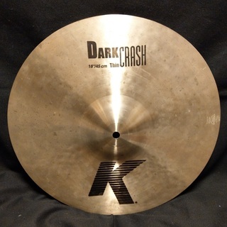 zildjian K Dark Crash Medium Thin 16インチ