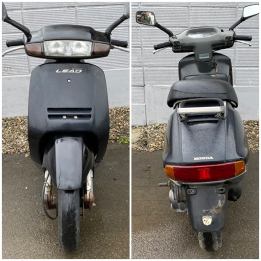 ☆リード50.ホンダ☆バッテリー・シートなど新品交換^_^大柄ボディの50cc原付2ストスクーター☆格安にて^_^