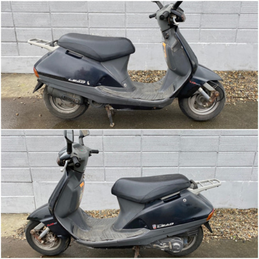☆リード50.ホンダ☆バッテリー・シートなど新品交換^_^大柄ボディの50cc原付2ストスクーター☆格安にて^_^