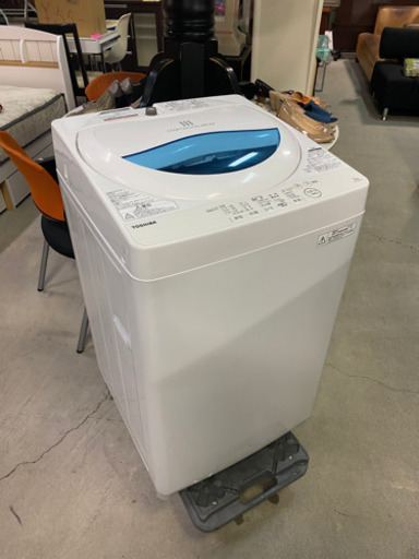 売れ筋5.0kg洗い 配送可 東芝 全自動電気洗濯機 AW-5G5 2017年製