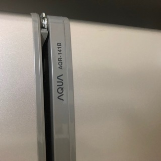 2012年製　中古 AQUA アクア AQR-141B(SB)  冷蔵庫 137L 2ドア の画像