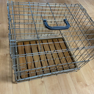 アイリスオーヤマ折りたたみペット用ケージの画像