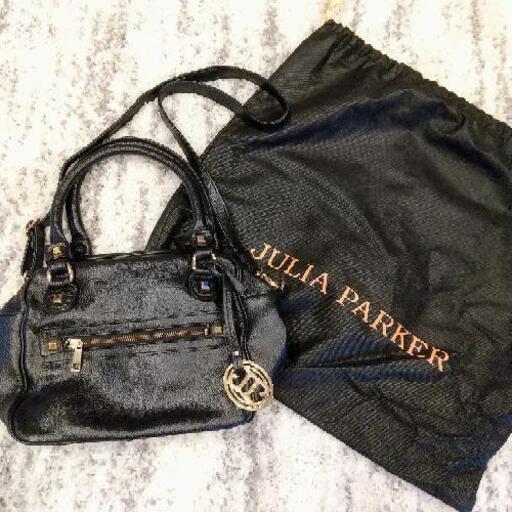 JULIA PARKER ジュリアパーカー 本革 ショルダーハンドバッグ