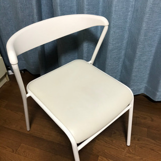 ［取引き相手決定］【無料でお譲りします】白い椅子