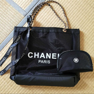 シャネルノベルティ　ハンドバッグ +ポーチ  新品　未使用の画像