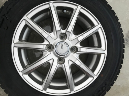 MA26S型ソリオ・NK13型マーチ　スタッドレス　165/70R14　アルミセット　