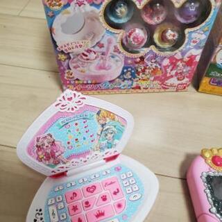 プリキュアおもちゃセットの画像