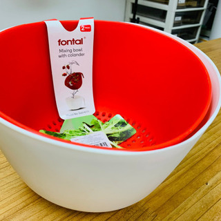 新品　FONTALお洒落調理用ボール　5点セットの画像