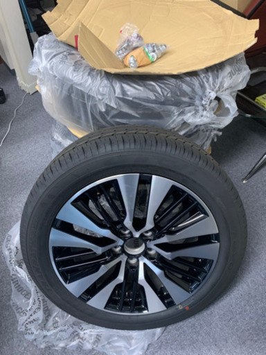 新車取外！4本セット！タイヤ付！18インチ！アルファード！新品！純正！ホイール！