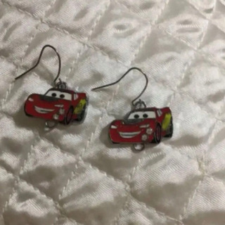 ディズニー　カーズ　マックイーン　ピアス　イヤリング　アクセサリ...