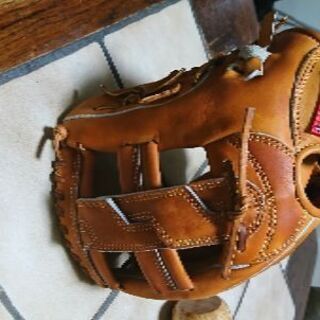 硬式グラブオイル型つけの画像