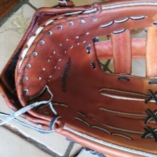 硬式グローブグリス入れ替えの画像