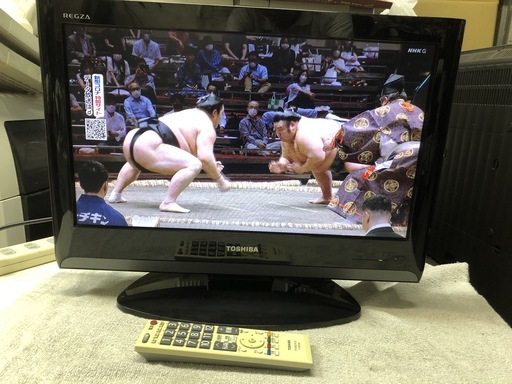 東芝 REGZA 19インチデジタルハイビジョン液晶テレビ 19A8000　2009年製　HDMIは2系統対応　薄型＆軽量モデル