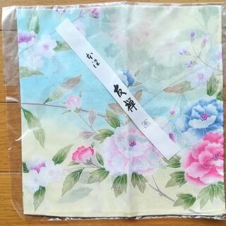 友禅ハンカチ、蝶柄ガーゼハンカチ セット