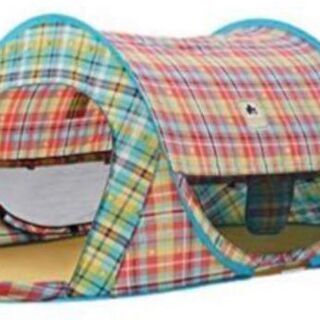 お引取で限定⚫️ LOGOSのピンクのテントの画像