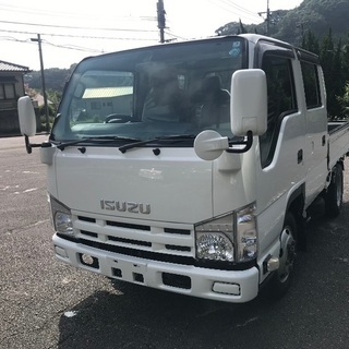 いすゞ　エルフ　wキャブ　4wd  ２０１５年