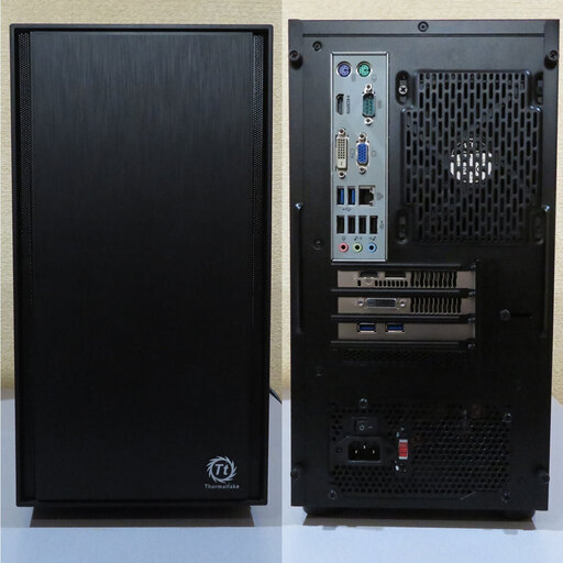 【受付終了】★超美品★第四世代Core-i5 4460 ゲーミングPC RX470搭載 新品SSD&HDD