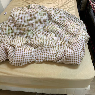 セミダブルのベッドの画像