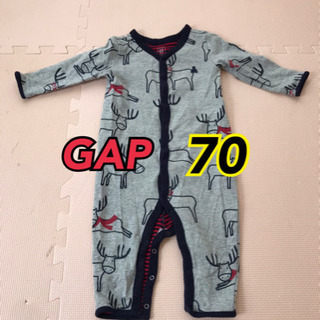 GAP ベビー服 70 男の子 カバーオール 