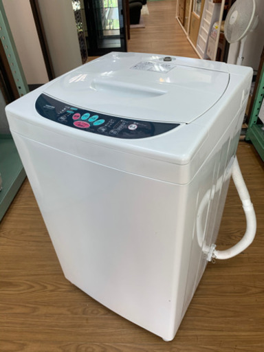 【リサイクルサービス八光　田上店　安心の1か月保証　旧鹿児島市内配達・設置無料】TOSHIBA からみま洗 全自動洗濯機 AW-F50G(WT)　２００１年製