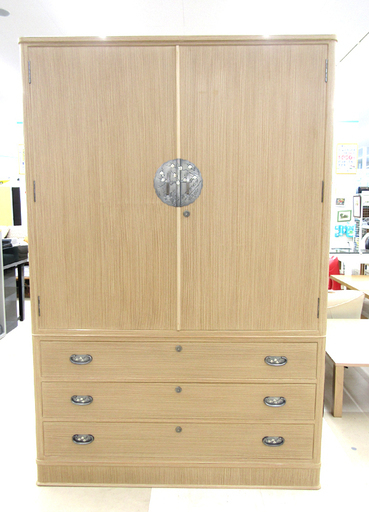 1180mmxD 家具・インテリア $ 伝統工芸品 加茂桐箪笥