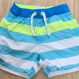 美品☆ボーダー水着