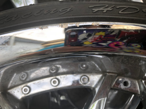 ドルチェ２２インチタイヤ　ホイール４本セット